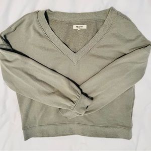 Madewell Sage Green Sweatshirt